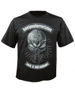 KNEIPENTERRORISTEN - Rock n Roll Outlaws - Schwarz und Weiß - T-Shirt 