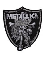 METALLICA - Raiders Skull - Patch / Aufnäher 