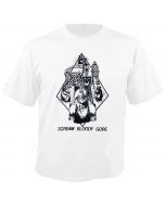 DEATH - Three Monkeys - Scream Bloody Gore - White - T-Shirt