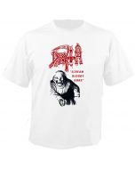 DEATH - On Throne - Scream Bloody Gore - Vintage - White - T-Shirt