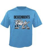 DESCENDENTS - Live Cartoon - Carolina Blue - T-Shirt
